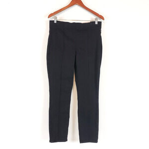 NEW!! NYDJ Size 6 Black Crop Jeans Chloe Capri Lift Tuck Pull On Stretch Denim